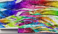 Fototapeta ŚCIANA Z CEGIEŁ MŁODZIEŻOWA 3D 130x80