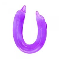 baile  double dolphin, bendable purple