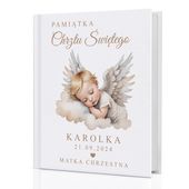 Prezent na Chrzest Pamiątka Chrztu Bajki Personalizacja KSIĘGA BAŚNI DZIECI