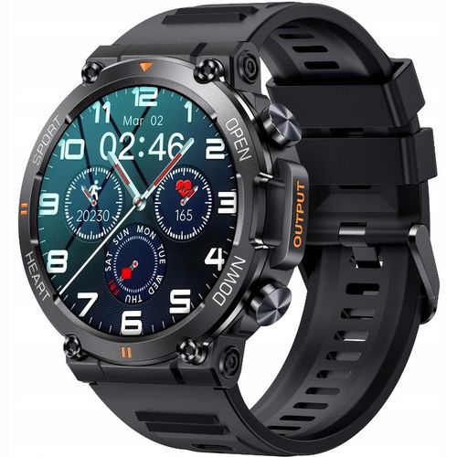 Zegarek męski SMARTWATCH Rubicon ROZMOWY KROKI SMS 360x360 MENU PL na Arena.pl