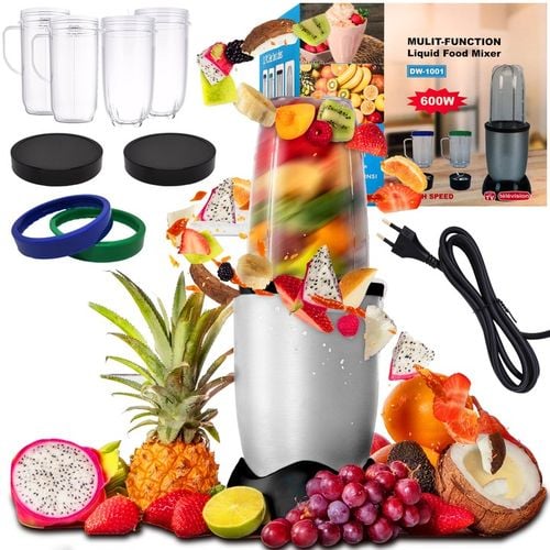 ROBOT KUCHENNY BLENDER KIELICHOWY 600W WIELOFUNKCYJNY + 2 KUBKI 470 ml na Arena.pl