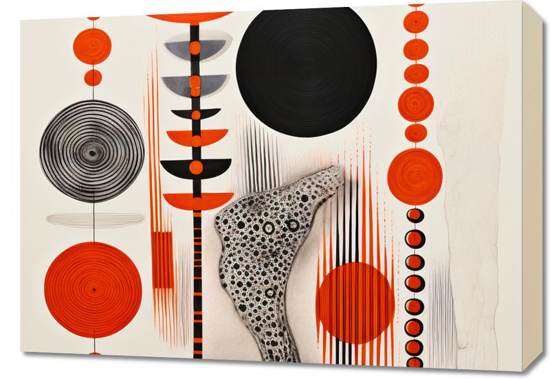 Obraz 70x50cm Kontrastowy Kosmos zdjęcie 1