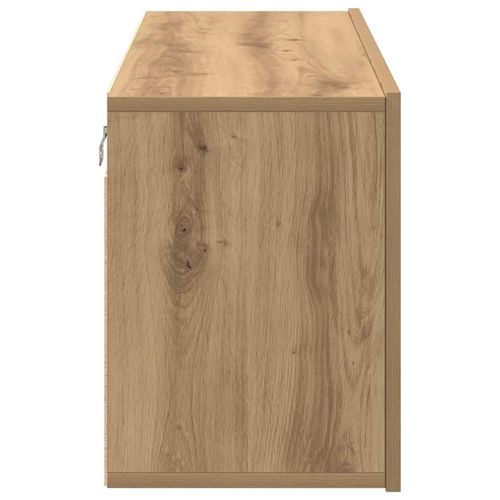 Szafka pod telewizor, ścienna, dąb artisan, 100x30x41 cm na Arena.pl