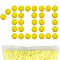 AMUNICJA NABOJE KULKI PLASTIKOWE BEZSZWOWE 6mm 100 sztuk do ASG PISTOLETU