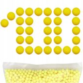 AMUNICJA NABOJE KULKI PLASTIKOWE BEZSZWOWE 6mm 100 sztuk do ASG PISTOLETU