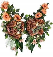 KOMPOZYCJA wiązanka STROIK KOMPLET na grób cmentarz