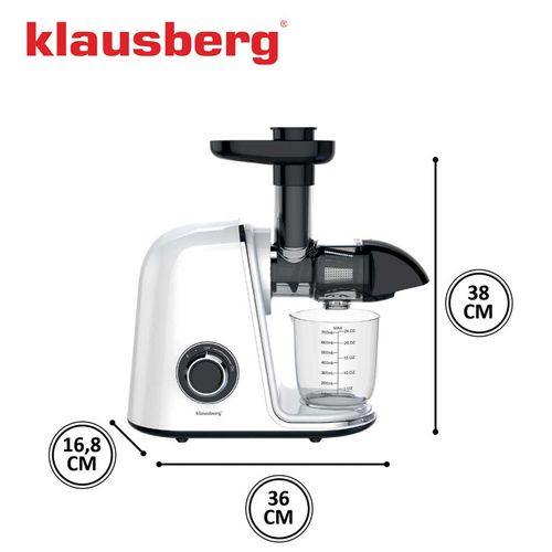 sokowirówka wyciskarka wolnoobrotowa klausberg kb-7869 na Arena.pl