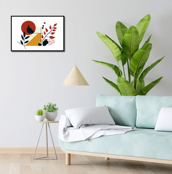 Plakat 60x40cm Ogień i Flora zdjęcie 4