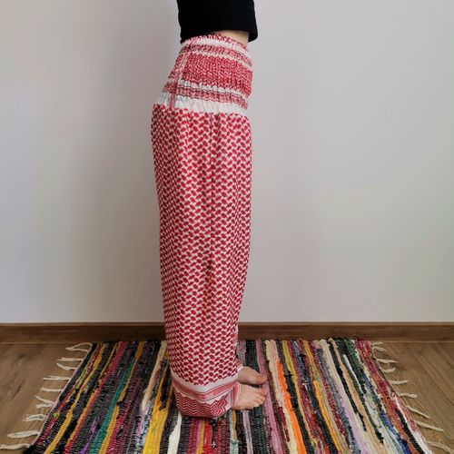 Spodnie Kuloty - Arafaty - Czerwone | Indie na Arena.pl