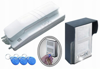 Domofon EURA ADP-41A3 1-rodzinny z czytnikiem RFID
