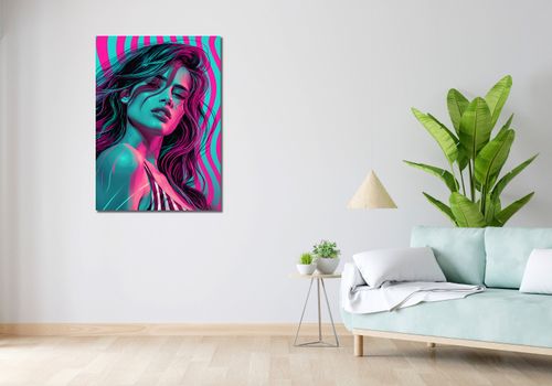 Obraz 70x100cm Neonowy Wzrok na Arena.pl