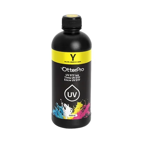 Tusz OtterPro UV DTF 500 ml - Yellow zdjęcie 1