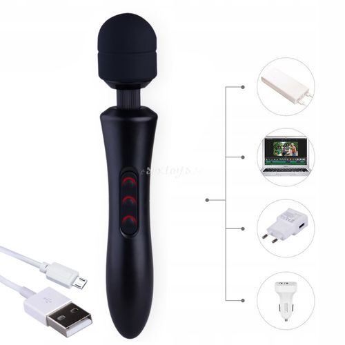 Masażer Erotyczny, Mocny Wibrator 20 Funkcji, Usb na Arena.pl