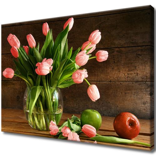 Gotowy Obraz 70X50 Czerwone Tulipany na Arena.pl