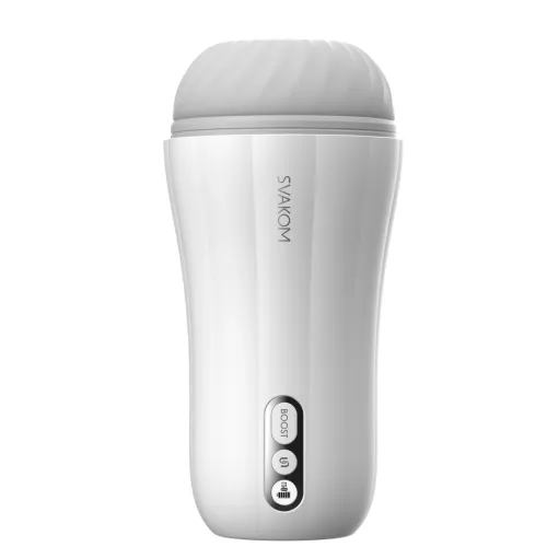 svakom robin biały - system wibracyjny z wyświetlaczem led, usb na Arena.pl