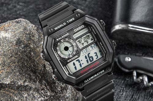 zegarek męski casio ae-1200wh-1avef na Arena.pl