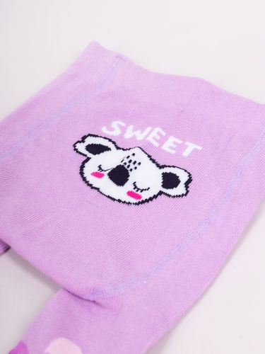 Rajstopy dziewczęce do raczkowania ABS kot i panda 2PAK 86-92 YOCLUB na Arena.pl