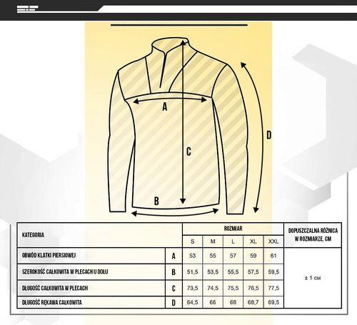 Bluza Delta Polartec M-Tac S czarny na Arena.pl