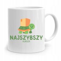 Kubek Prezent Dla Kuriera Najszybszy Kurier Z Nadrukiem Ze Zdjęciem