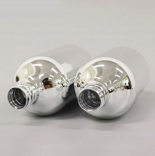 Dozownik Do Mydła Płyn Pojemnik Łazienkowy Srebrny na Arena.pl