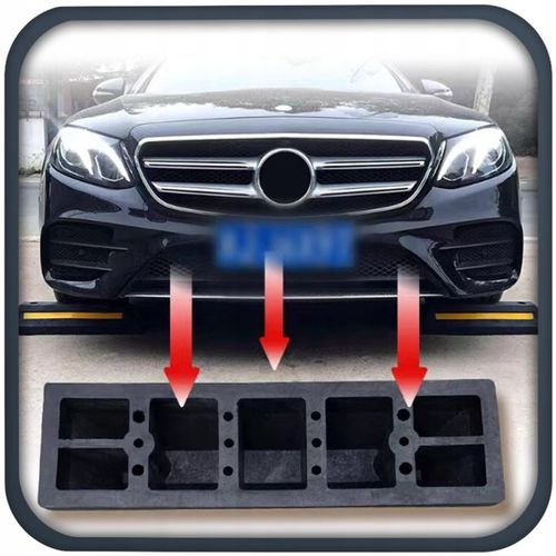 2x ODBOJNIK SEPARATOR PARKINGOWY OGRANICZNIK ODBOJNIK NAJAZD ZESTAW ŚRUBY na Arena.pl