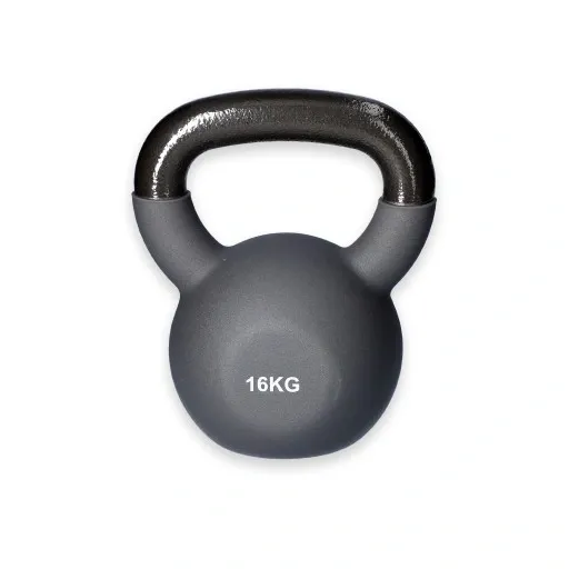 Hantla kettlebell yellowKETTLEBELL - szara, 16kg zdjęcie 1