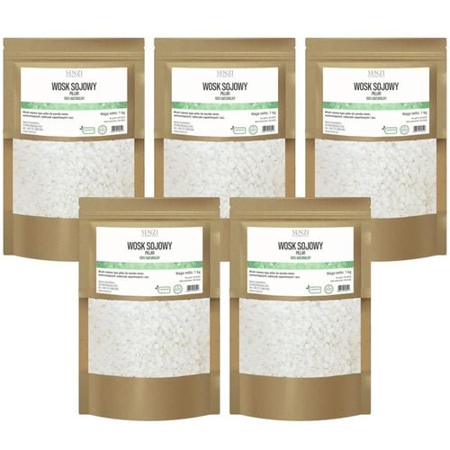 Wosk Sojowy PILLAR Świece Wolnostojące 100% Naturalny Pastylki DIY 5 x na Arena.pl