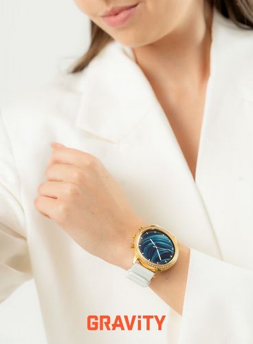 smartwatch gravity złoty pasek i bransoleta gt5-2 na Arena.pl