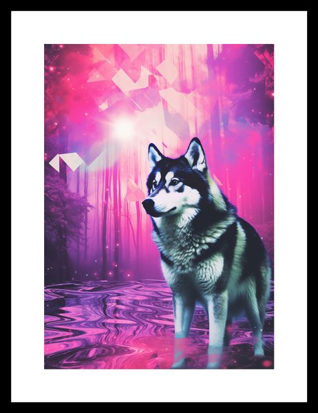 Plakat 21x29,7cm Wilczy Duch zdjęcie 3