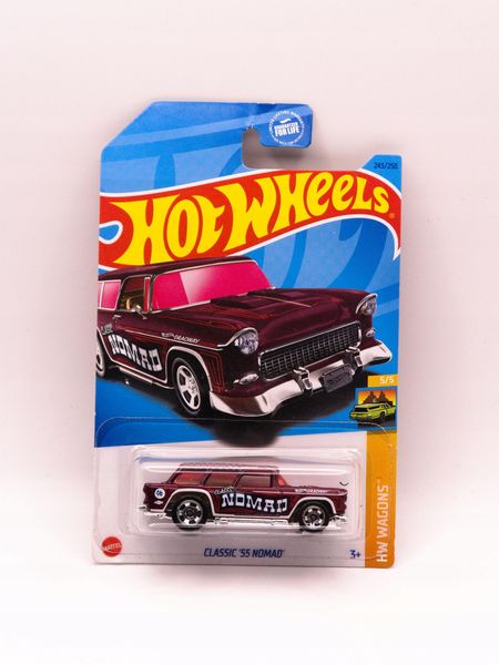 HOT WHEELS Classic '55 Nomad Czerwony *haczyk zdjęcie 4