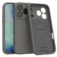 Spacecase Silicone Mag iPhone 17 Pro Max gray
