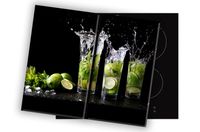 SZKLANA DESKA NA KUCHENKĘ 2x40x52 047D MOHITO