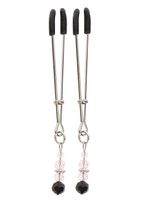 zaciski na sutki tweezers with beads taboom