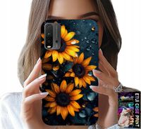ETUI DO XIAOMI REDMI 9T - SŁONECZNIKI, SŁONECZNIK, KWIECISTE WZORY