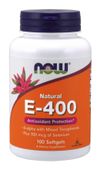 NOW FOODS Witamina E 400 IU + Selen 100 mcg (100 kaps.)