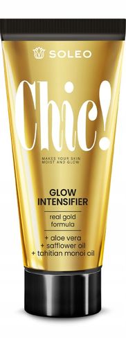 Soleo Chic Glow Intensifier krem ze złotem gratisy na Arena.pl