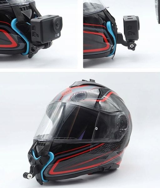 Mocowanie do kasku uchwyt na kask do kamer GoPro 12 11 10 9 8 7 6 5 MAX DJI zdjęcie 16