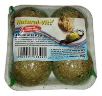 Kule zimowe z orzechami do karmienia dzikich ptaków - Certech 4szt/360g