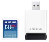 Karta pamięci Samsung PRO Plus SD 128GB UHS-I U3 + Czytnik USB