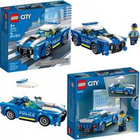 KLOCKI LEGO CITY RADIOWÓZ POLICJA SAMOCHÓD AUTO PREZENT DLA 5,6,7 LATKA
