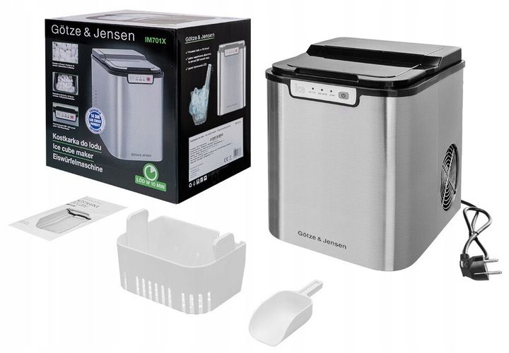Kostkarka do lodu GÖTZE & JENSEN IM701X Inox zdjęcie 16