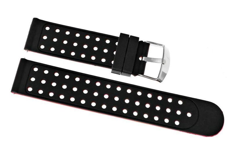 Pasek silikonowy CZERWONY U12-22-3 zdjęcie 4