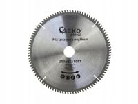 2X TARCZA PIŁA WIDIOWA DO ALUMINIUM 250mm 100Z +reduk