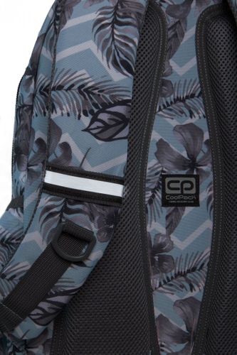 Plecak CoolPack BASIC PLUS w kwiatki na błękitnym tle, SURF PALMS (B03021) na Arena.pl