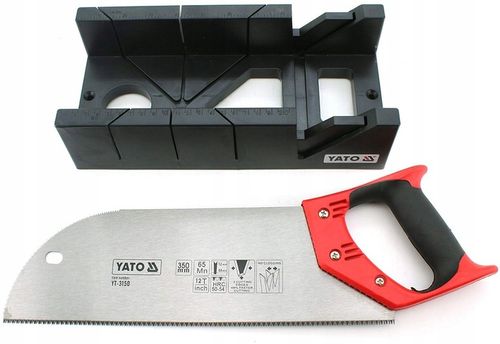 YATO PIŁĄ RĘCZNA DO DREWNA + SKRZYNKA 300mm UCIOSOWA PRZYRŻNIA YATO YT-3150 na Arena.pl