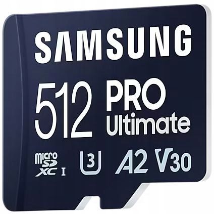 Karta microSD Samsung 512GB microSDXC PRO Ultimate 200MB/s (2023) na Arena.pl