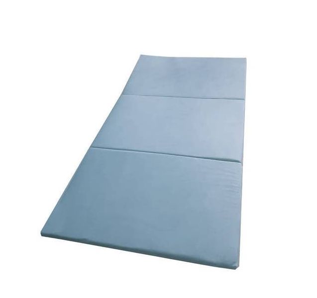 materac 180x100x5 welurowy błekitny zdjęcie 1