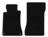 Dywaniki przednie welurowe czarne do: Mercedes C W203 2000-2008 coupe