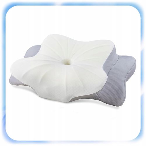 PODUSZKA ORTOPEDYCZNA ERGONOMICZNA PIANKI MEMORY PROFILOWANA POD KARK SZYJĘ na Arena.pl