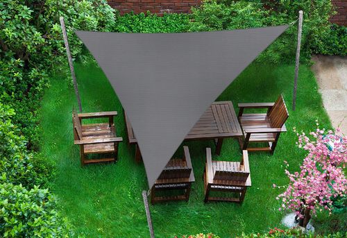 ZESTAW DO MONTAŻU ŻAGLI PRZECIWSŁONECZNYCH OGRODOWYCH TRÓJKĄTNYCH DO DREWNA na Arena.pl